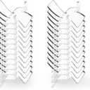 24 Pcs Acrylic Easel Display Stands - Versatile Acrylic Holders for Showcasing Crystal Geodes, Rocks, Minerals and Treasured Collectibles - Small Size