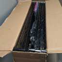 Storage Shelves 75"H Wire Shelving Unit with Wheels 1750LBS Heavy Duty Metal Shelves for Storage Adjustable 5-Tier Garage Storage Rack Kitchen Pantry Shelves Rolling Shelf on Casters, 14"D x36"W x75"H