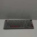 EPOMAKER RT100 97 Keys Gasket BT5.0/2.4G/USB-C Mechanical Keyboard with Customizable Display Screen, Knob, Hot Swappable Socket, 5000mAh Battery for Win/Mac(RT100 Grey, Wisteria Linear Switch)