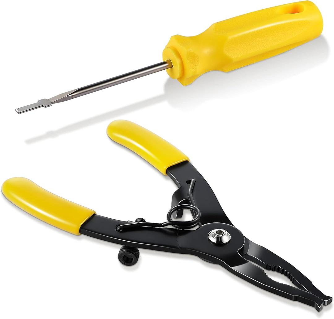 Sprinkler Head Adjustment Tool Set Compatible with RainBird 1800/5000 Series MP PGP Sprinkler Heads Pull Up Tools, Screwdriver Rotor Adjustment Tool for Lawn Irrigation System Repair
