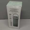 Momcozy 22oz Portable Breast Milk Cooler for Outdoor, Life Saver with 360 Total Cooling for 24 Hours, Larger Capacity Travel Breastmilk Chiller with 2pcs Baby Bottles for Breastmilk Storage, Green