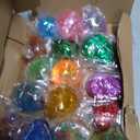 16 Pack Easter Egg Stress Balls, Squishy Squeeze Balls for Teens & Adults (14+), Easter Basket Fillers for Teens & Adults, Stress Relief Fidget Balls