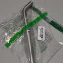 NearMoon Shower Arm with Flange, Made of 304 Stainless Steel Shower Extension Extender Pipe, Wall-Mounted for Fixed Bathroom Showerhead, Never Rust (12 Inch, Brushed Nickel)