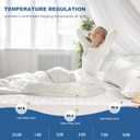 GRT Waterproof Mattress Protector California King, Rayon Bamboo Mattress Protector Cooling Breathable, 3D Air Fabric Mattress Cover with 6-26 inches Deep Pocket, Mattress Pad Machine Washable