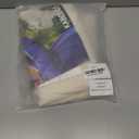 Grounding Sheet, Twin XL Grounding Flat Sheet with 5% Silver Fiber Grounded Bed Product for Improved Sleep and Pain Relief with 15ft Grounding Cord (Twin XL - 39"*80" White)