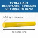 THERABAND FlexBar Resistance Bar, Extra Light, Yellow Flex Therapy Bar for Physical Therapy, Wrist & Forearm Exercise Equipment, Non Slip Grip, Compact Design