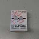 CLOZIA Eye Mask for Dry Eyes - 100% Blackout Dry Eye Mask & Moisture Goggles - Adjustable Sleeping Mask for Men & Women - Removable Cleaning Silicone, Soft & Comfortable - Great for Travel, Shift Work