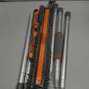 Eazer 89'' Squeegee Window Cleaner 2 in 1 Rotatable Window Cleaning Tool Kit with Extension Pole, Window Washing Equipment with Bendable Head for Indoor/Outdoor Window and Car Glass