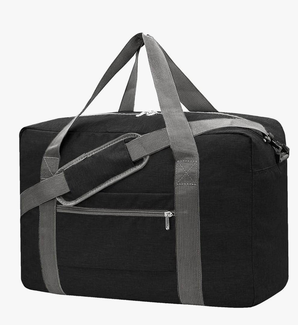 For Spirit Airlines Personal Item Bag 16x12x8 Foldable Carry on Bags for Airplanes Travel Duffel Bags for Women and Men