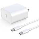 iPad Fast Charger,iPad Pro Charger Fast Charging USB C Wall Chargers Block Plug & Type C USB C to C Cable Cord for iPad Pro 13/12.9/11 inch,iPad Air 13/11inch 5th/4th,iPad mini 6/A17 Pro,iPad 10/A16 (3FT)