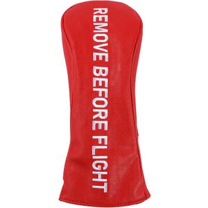 Golf Club Covers, Leather Driver Headcover, Fairway Wood, 3 Wood, Hybrid, Fits Mallet Blade Putter Head Covers, Alignment Stick Cover, Headcovers Set
