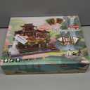 DIY Miniature House Kit, DIY Dollhouse Kit for Adults to Build, Mini House Kit with LED, Mayberry Street Miniatures, Ideal Gifts for Birthday, Valentine Christmas(Wonderland)