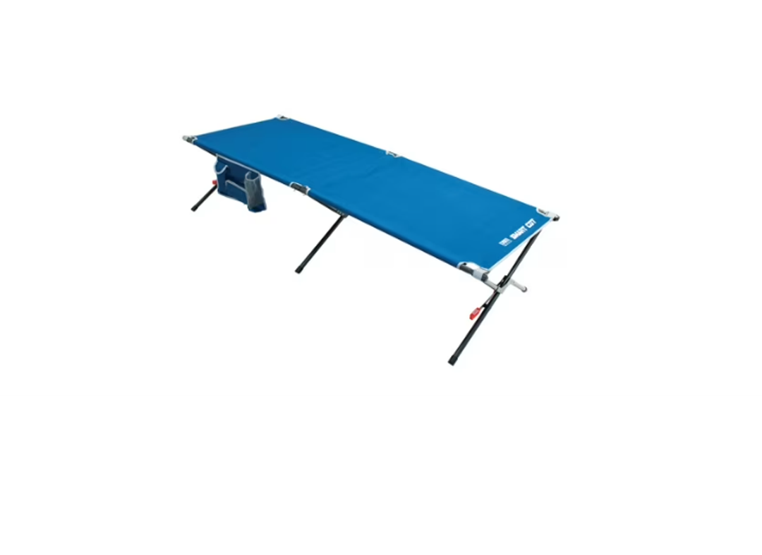 Rio Gear Foldable Polyester Camping Cot, Blue
