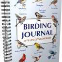 Birding Journal with Life List & Checklist A5