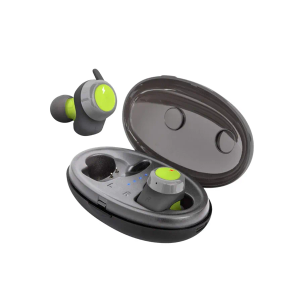 Helix True Wireless Ultra Sport Earbuds, 5.0 Bluetooth Earphones, HD Audio, SecureLock Fit, IPX4 Waterproof, Auto-Pairing, Workout, Sport (Water/Sweat Resistant)