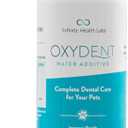 Oxydent Premium Pet Dental Care Solution - Pet Water Additive & Mouthwash for Teeth Cleaning - Eliminate Bad Dog & Cat Bad Breath - Dog Dental Rinse - Fights Tartar & Plaque (16 Ounce (Pack of 1))(BB: 04/2028)