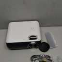 HAPPRUN Native 1080P Bluetooth Mini Projector, Full HD Portable Outdoor Movie Projector with Built-in Speaker, Compatible with Smartphone, HDMI, USB, AV, Fire Stick, PS5 for Home, Bedroom, Outdoor Use