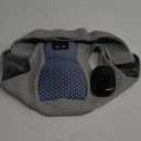 Cordless Heating Pad for Shoulder for Rotator Cuff Pain Relief, Vibration Heated Shoulder Brace Massager Wrap,Shoulder Heating Pad with 6 Heat Options 3 Vibration Modes and Timer (Grey+ Blue)