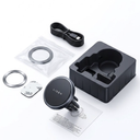 LISEN MagSafe Car Mount Charger, Magnetic Wireless Car Phone Holder | [Easiest Mount] 96LBS Vacuum Suction Car Mount, 360° Magnetic Phone Holders for Your Car