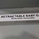 Momcozy Retractable Baby Gate 180CM/71IN White