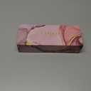 LANDOT Mini Hair Straightening Brush - Compact Heated Ionic Straightener Brush for Frizz-Free, Smooth Results, Lightweight Hot Comb & Travel Flat Iron Perfect for Short Medium Hair, Blush