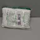 Boho White Woven Fabric Short Shower Curtain with Tassels 72 x 66 Modern Farmhouse Minimalist Tufted Chevron Striped Shabby Chic Textured, Water Resistant Curtain for Bathroom, Hotel Decor