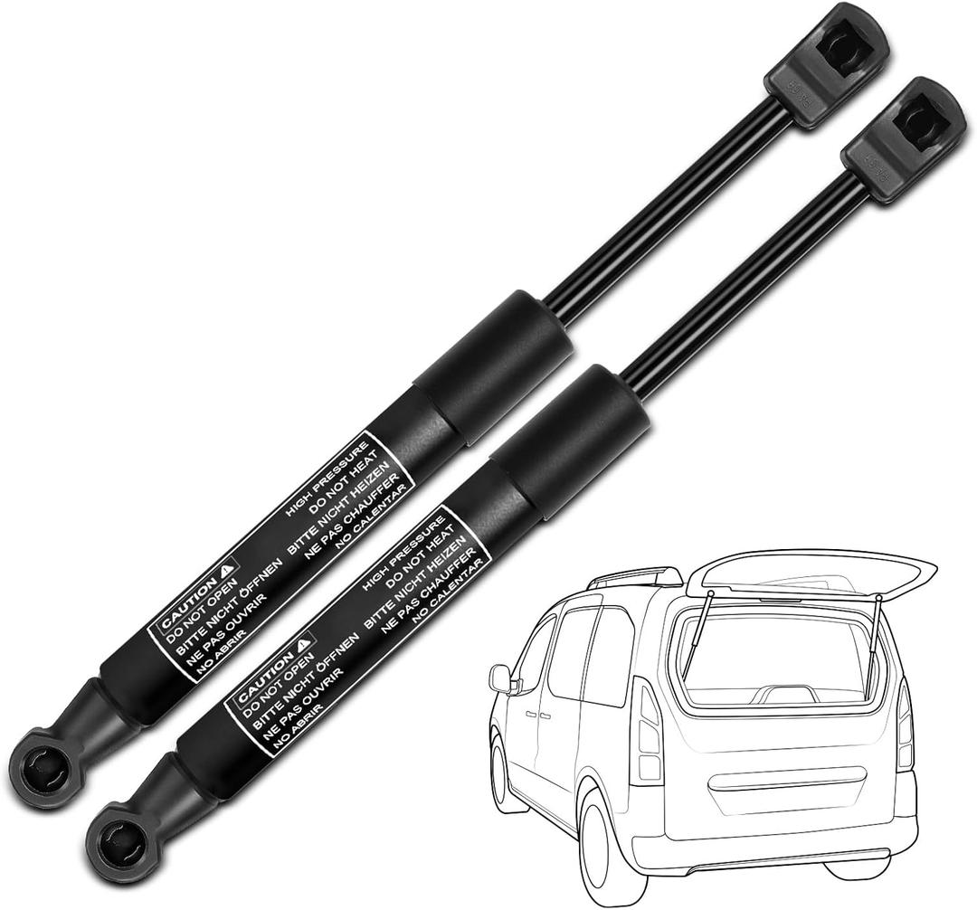 YHTAUTO Set of 2 Rear Glass Window Lift Support Struts Gas Shock Spring for 2008-2013 Toyota Highlander