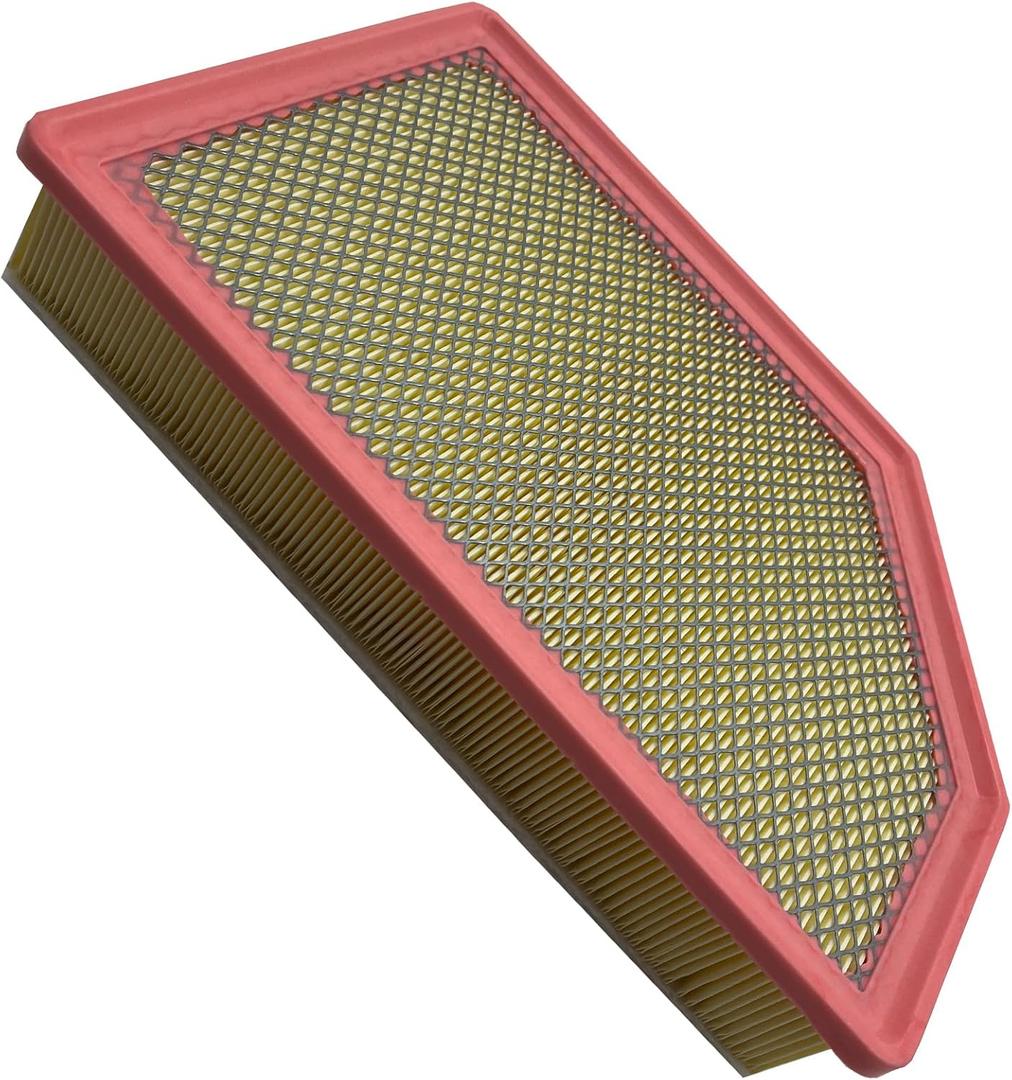 GF853 Engine air filter for 2020 2021 2022 2023 2024 Chevrolet Silverado 2500 HD,Silverado 3500 HD, 2020-2024 GMC Sierra 2500 HD,Sierra 3500 HD, Replacement for 84554703, A3248C