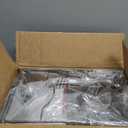 Towel Racks for Bathroom,Towel Rack Wall Mounted, 6 Tier Rolled Or Folded Towel Holder with Floating Shelves, Bathroom Towel Holder for Bath, Hand Towels,Metal and Wood (J-type Black Rack, Vintage Brown Plank)