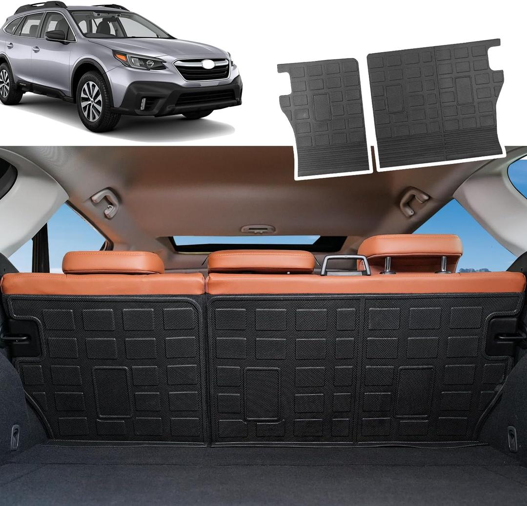 Backrest Mat Compatible with 2020-2025 Subaru Outback TPE Material Back Seat Protector Replacement for 2020-2025 Subaru Outback Accessories (Backrest Mat)