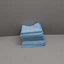 12 Pack Microfiber Glass Cleaning Cloth, 12 Inch X 16 Inch, Lint Free Quickly Clean Windows, Mirrors, Glasses, Phone Screens, Camera Lenses, Blue