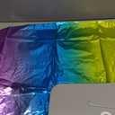 40 Inch Rainbow Digit Helium Foil Birthday Party Balloons (Dark Rainbow 7)