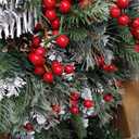 2 Pack 24 Inch Lighted Outdoor Christmas Tree with Dual Color LED Lights, Remote Control Battery Operated Prelit Pathway Urn Filler, Christmas Porch Decorations for Home, Porch & Yard