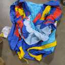 Inflatable Bounce House with Water Sprayers, Water Slides Park with Blower, Dartboard, Basketball Hoop, Deep Pool