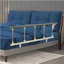 Bed Rail Guard Side Rails for Elderly Adults Seniors Assist Safety Handle Bedside Grab Bar Handicap Bed Railings Cane Care Equipment Home Medical Folding Handles(47x14 INCH, 1PCS)