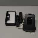 Clip On Solar Motion Sensor Light Outdoor, 600LM 3 Modes IP65 Waterproof, Adjustable Angle 1-Second Installation for Fence, Camping, Deck & Gutter(Black)