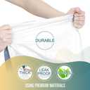 FORID Small Drawstring Trash Bags - 2.6 Gallon White Garbage Bags 240 Count, Durable & Thick Bags, Multipurpose Use