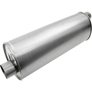 Walker Quiet-Flow SS 21577 Direct Fit Exhaust Muffler 3" Inlet (ID) 2.75" Outlet (OD) for Chevrolet Silverado 1500