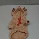 Warm Dog Winter Clothes Cute Fruit Dog Coat Hoodies Fleece Pet Dogs Costume Jacket for French Bulldog Chihuahua Ropa para Perro(Coffee, XS)