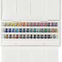Winsor & Newton Cotman Watercolor Paint Set, Studio Set, 45 Half Pan w/ Brush