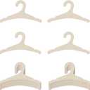 20 Packs Wooden Baby Hangers for Clothes, 9 Inch Wood Newborn Baby Girl Boy Hangers for Nursery Cute Kids Toddlers Children Infant Hanger for Baby Shower Crate Closet Clothing Storage