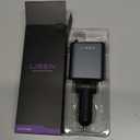 LISEN Retractable Car Charger, for Gifts for Him Her, Cars Adapter USB C Fast Charger, Car Accessories Gadgets for Men Women Travel Essentials Gift for iPhone 17 Pro Max 16 15 14 13 12, Samsung S26