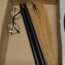 Mepase 5 Pcs Halloween Green Witch Costume Accessories Include Black Cloak Cape Witch Hat Glasses and Broom Gloves for Women Adult Halloween Movie Cosplay Props Role Playing Party Outfits Props