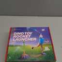 Ninja Blast Dinosaur Toy Rocket Launcher for Kids Toys for Kids 3-6 Years Old  Outdoor Toys for Kid Ages 4-8 - 3 4 Year Old Boy Birthday Gift - Gifts for Boys Age 3 4 5 6 Years Toy for Toddlers