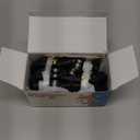 QUMY Dog Shoes for Large Dogs, Medium Dog Boots & Paw Protectors for Winter Snowy Day, Summer Hot Pavement, Water-Resistant in Rainy Weather, Outdoor Walking, Indoor Hardfloors Skid-Resistant Sole (Size 5: 2.4''x2.8''(W*L) (Pack of 4))