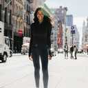 90 Degree By Reflex High Waist Legging 7/8 Tummy Control Yoga Workout Pants (Gray, XXL)