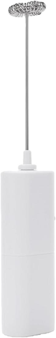 Handheld Electric Milk Frother, Powerful Battery Operated Whisk Frother, Ideal for Coffee Hot Chocolate, Durable Design
