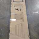 PetSafe Sliding Glass Pet Door - No-Cut DIY Install Doggy Door for Renters - Aluminum Frame - Adjustable Height 75 7/8" to 80 11/16" - Ideal for Extra Large Dogs Up to 220 lb - White