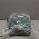 Poofzy Small Foot Stool Ottoman, Velvet Ottoman Foot Rest with Legs, Rectangle Foot Rest for Couch, Footstools and Ottomans Small for Living Room and Entryway (Green)