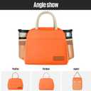 douyadady Lunch Bag Women/Men Lunch Box Women/Men (orange)